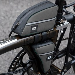 Torba rowerowa trójkątna na ramę 0.8l - brązowa