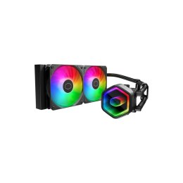 Cooler Master MasterLiquid 240 Core II Procesor Zestaw do chłodzenia płynami 12 cm Czarny