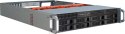 Inter-Tech IPC 2U-2408 Rack Czarny, Stal nierdzewna