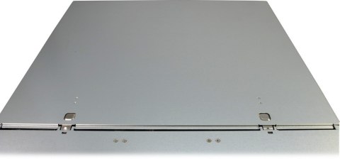 Inter-Tech IPC 2U-2408 Rack Czarny, Stal nierdzewna