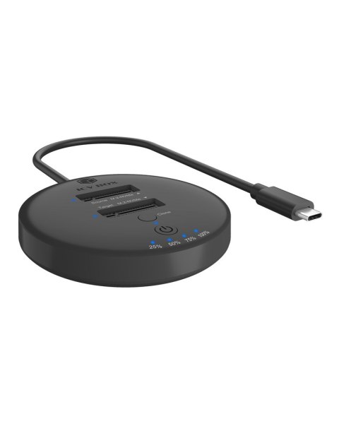ICY BOX IB-1612MCL-C31 USB 3.2 Gen 2 (3.1 Gen 1) Type-C Czarny