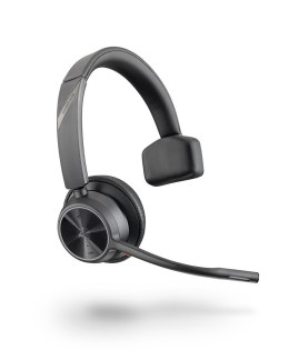 POLY Zestaw słuchawkowy Voyager 4310-M z certyfikatem Microsoft Teams USB-C + adapter BT700 + stacja ładująca