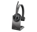 POLY Zestaw słuchawkowy Voyager 4310-M z certyfikatem Microsoft Teams USB-C + adapter BT700 + stacja ładująca