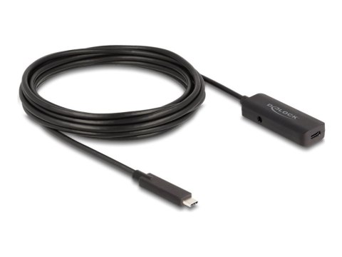 DeLOCK 80028 kabel USB USB 3.2 Gen 2 (3.1 Gen 2) 5 m USB C Czarny