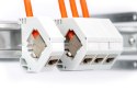 Digitus Kabel instalacyjny kat.7, S/FTP, Cca-s1a d1 a1, AWG 23/1, LSOH, 500m, pomarańczowy, szpula