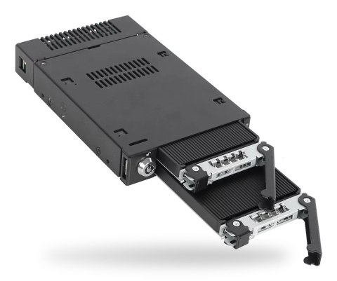 IcyDock M.2 PCIe NVMe SSD Mobilny stojak do zewnętrznych 3.5 4i 2x