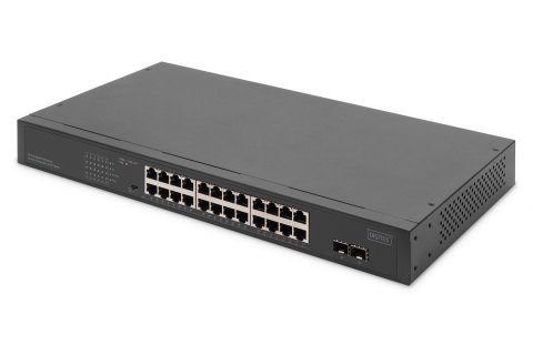 Przełącznik 24-Port Gigabit + 2-Port Gigabit SFP
