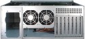 Inter-Tech 4U-4408 Rack Czarny, Srebrny