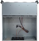 Inter-Tech 4U-4408 Rack Czarny, Srebrny