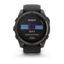 Garmin fenix 8 3,56 cm (1.4") 51 mm Cyfrowy 280 x 280 px Ekran dotykowy Tytan Wi-Fi GPS