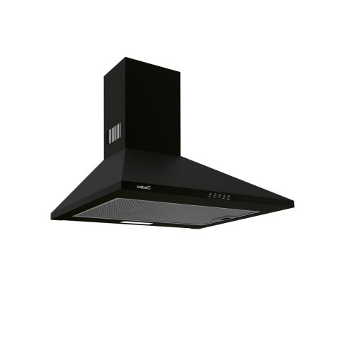 Okap CATA | Kaptur | OMEGA 600 BK | Montaż na ścianie | Klasa efektywności energetycznej C | Szerokość 60 cm | 645 m3/h | Mechan