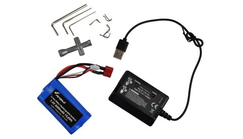 Amewi RC Samochód Daphoenodon Monster Truck LiIon 2000mAh czerwony/14+