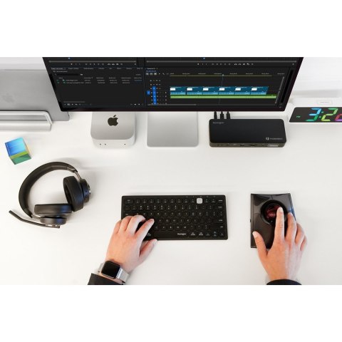 Kensington SD5920T EQ - Stacja dokująca - do laptopa - USB4 / Thunderbolt 4 - 2 x HDMI, 3 x DP, 2 x Thunderbolt 4 - 1GbE, 2.5GbE