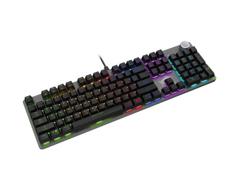 Klawiatura MSI FORGE GK320 RED Gaming USB QWERTY Angielski Czarny