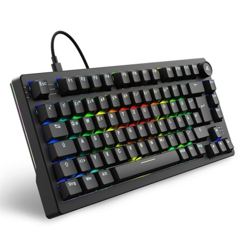 Klawiatura Sharkoon Gaming Tastatur Skiller SGK25 schwarz DE