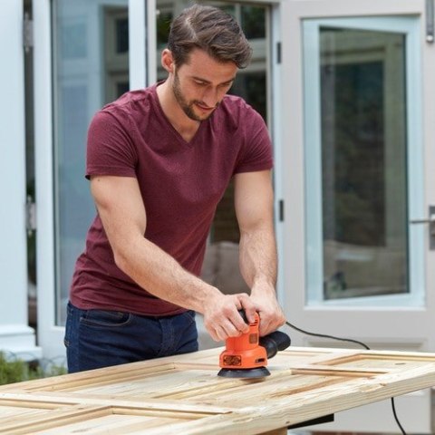 Black & Decker BEW200 12000 RPM Czarny, Pomarańczowy 200 W