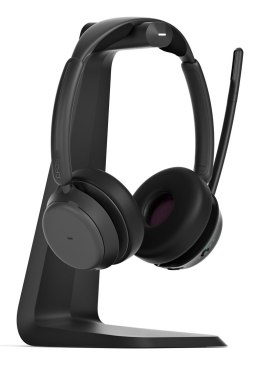 Zestaw słuchawkowy Bluetooth ANC z ładowarką EPOS IMPACT 1061T, z hybrydową aktywną redukcją szumów (ANC), kompatybilny z MS Tea