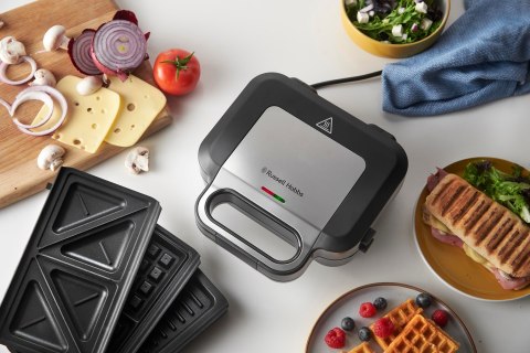 Russell Hobbs 26810-56 toster 750 W Czarny, Stal nierdzewna