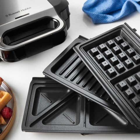 Russell Hobbs 26810-56 toster 750 W Czarny, Stal nierdzewna