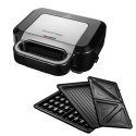 Russell Hobbs 26810-56 toster 750 W Czarny, Stal nierdzewna