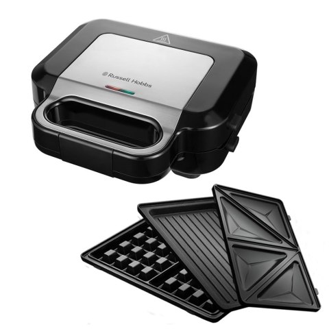 Russell Hobbs 26810-56 toster 750 W Czarny, Stal nierdzewna