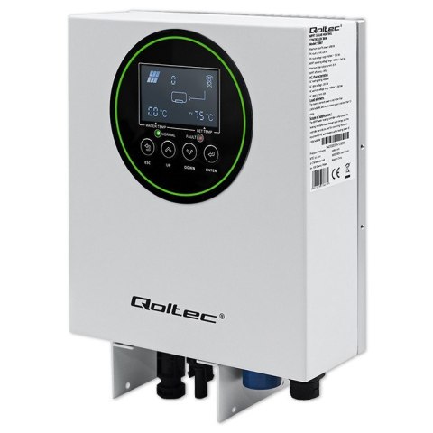 Qoltec Inwerter Przetwornica solarna do grzania wody ECO Solar Boost MPPT BYPASS LCD 3kW/4kW Wi-fi