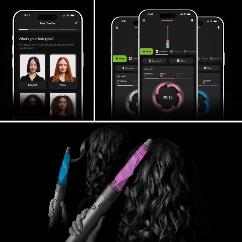 Suszarko-lokówka DYSON Airwrap i.d. Curly+Coily