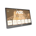 AOC 16T3EA przenośny telewizor / monitor Czarny 39,6 cm (15.6") 1920 x 1080 px