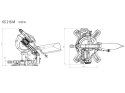 METABO 9167475 Ukośnica KS 216 M/1350W /LASER 120 x 60mm (N)