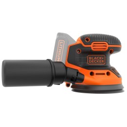Szlifierka Black & Decker BDCROS18N-XJ przenośna szlifierka orbitalna 12000 RPM Czarny, Pomarańczowy