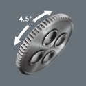 WERA zestaw końcówek z grzechotką typu T 1/4" 17 części w etui KRAFTFORM KOMPAKT 400 RA SET1