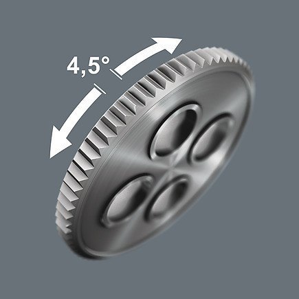 WERA zestaw końcówek z grzechotką typu T 1/4" 17 części w etui KRAFTFORM KOMPAKT 400 RA SET1