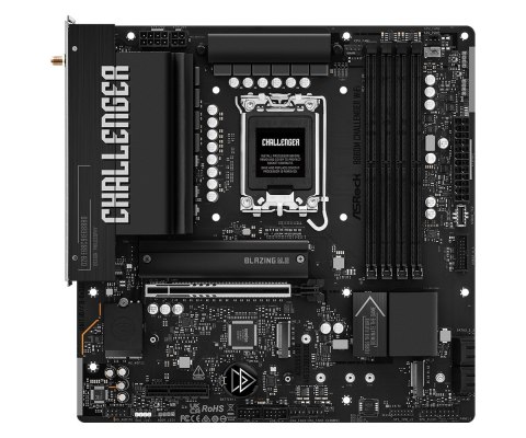 Asrock B860M Challenger WiFi Intel B860 LGA 1851 (Socket V1) micro ATX