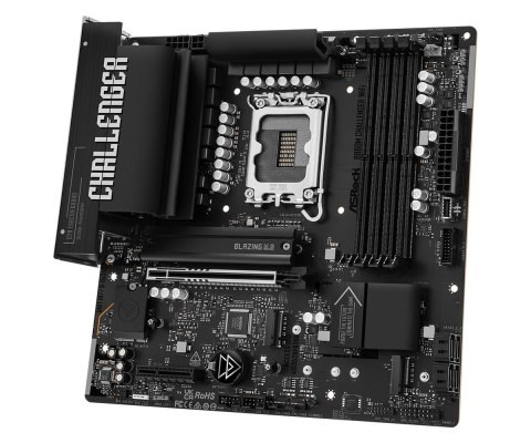 Asrock B860M Challenger WiFi Intel B860 LGA 1851 (Socket V1) micro ATX