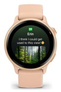 Garmin vívoactive 6 3,05 cm (1.2") AMOLED 42 mm Cyfrowy 390 x 390 px Ekran dotykowy Różowy Wi-Fi GPS
