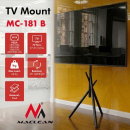 MACLEAN UCHWYT / STOJAK PODŁOGOWY DO TV, 27-55