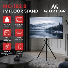 MACLEAN UCHWYT / STOJAK PODŁOGOWY DO TV, 37-80