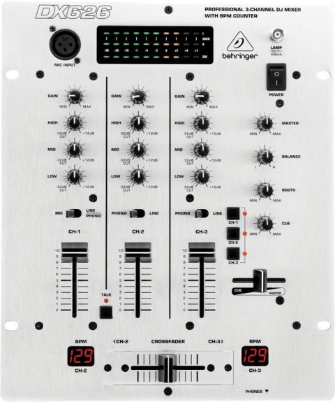 Mikser DJ Behringer DX626