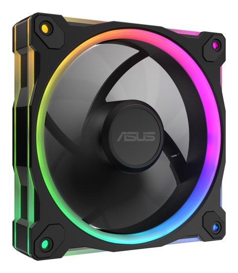 ASUS Prime MR120 Fan ARGB Black 3in1 Obudowa komputera Wentylator 12 cm Czarny
