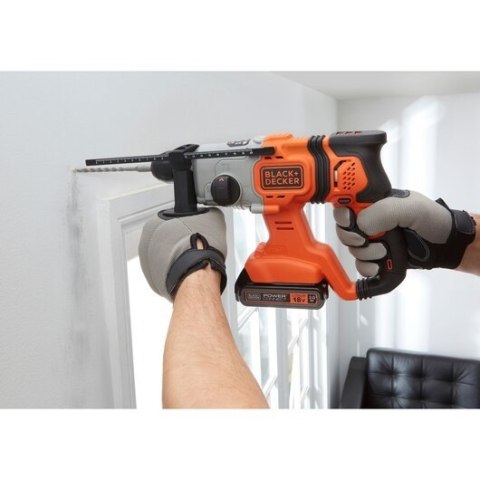 Black & Decker BCD900B-XJ wiertło 1880 RPM SDS Plus Czarny, Pomarańczowy