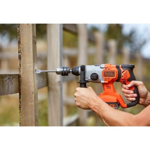 Black & Decker BCD900B-XJ wiertło 1880 RPM SDS Plus Czarny, Pomarańczowy