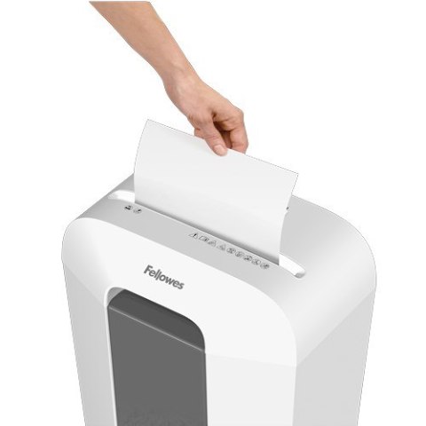 Fellowes LX Series Powershred LX50 niszczarka Rozdrabnianie krzyżowe Biały