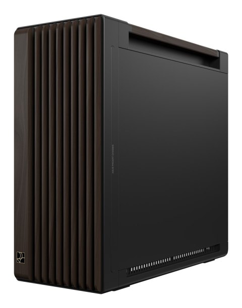 ASUS ProArt PA602 Wood Edition Modern Black - Tempered Glass Panel Midi Tower Czarny, Drewno