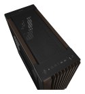 ASUS ProArt PA602 Wood Edition Modern Black - Tempered Glass Panel Midi Tower Czarny, Drewno