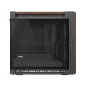 ASUS ProArt PA602 Wood Edition Modern Black - Tempered Glass Panel Midi Tower Czarny, Drewno