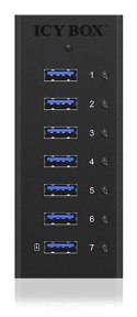 ICY BOX IB-AC618 USB 3.2 Gen 1 (3.1 Gen 1) Type-B 5000 Mbit/s Czarny