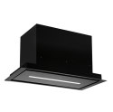 Okap do zabudowy MAAN Helios 60 cm | sterowanie dotykowe | LED | czarny