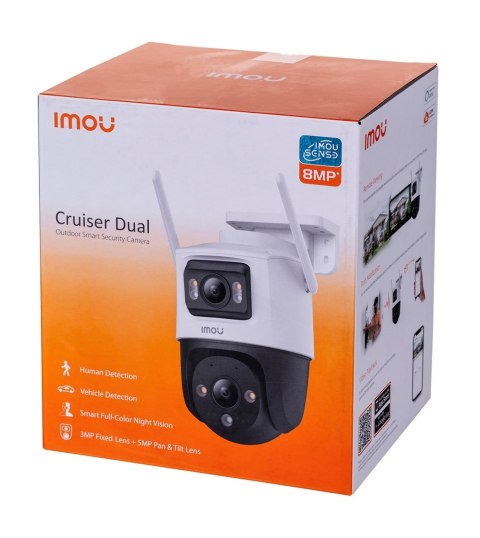 Kamera IP zewnętrzna IMOU Cruiser Dual 8MP Wi-Fi 3MP+5MP
