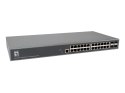 LevelOne GTL-2885 przełącznik sieciowy Zarządzany L3 Gigabit Ethernet (10/100/1000) Szary