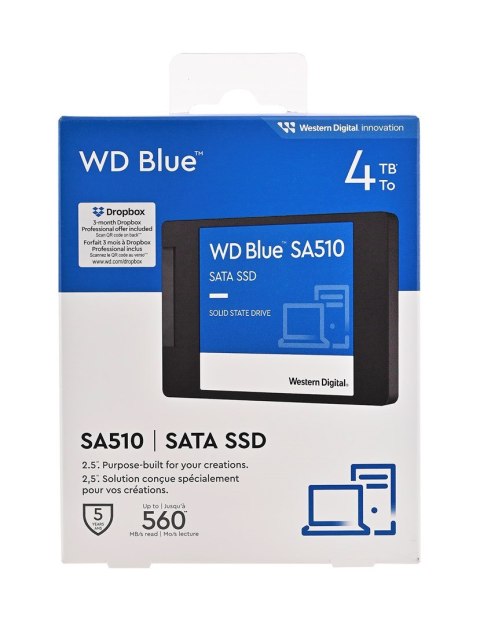 SSD WD Blue 4TB SATA WDS400T3B0A